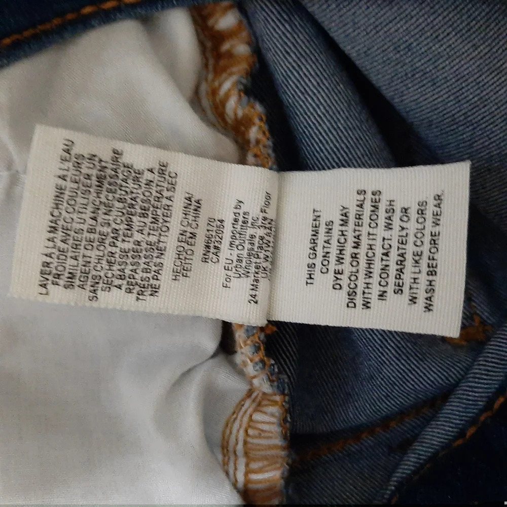 Free People Blue Flared Leg Jeans Size 26